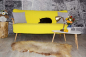 Preview: Öko Lammfell Honey Silbergrau XXXL – Echtes Naturfell Teppich 130cm