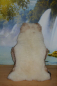 Preview: Öko Lammfell Gigant XXL Beige – Übergroßes Naturfell Unikat 160cm
