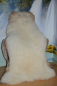 Preview: Öko Lammfell Gigant XXL Beige – Übergroßes Naturfell Unikat 160cm