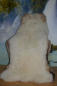Preview: Öko Lammfell Gigant XXL Beige – Übergroßes Naturfell Unikat 160cm