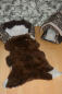Preview: Öko Lammfell Tierbett & Hundebett Haselnuss Beige