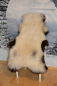 Preview: Angora Lammfell Silber Creme Extra Schmuseweich XXL