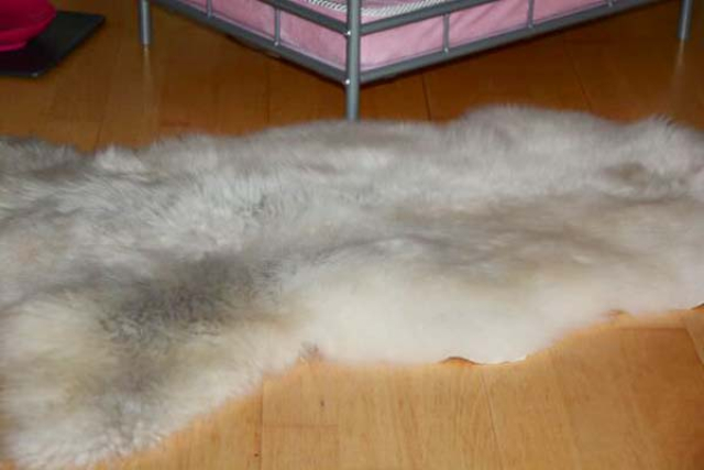 Ein sanftes Wolkenbett aus hellem Silber und zartem Creme