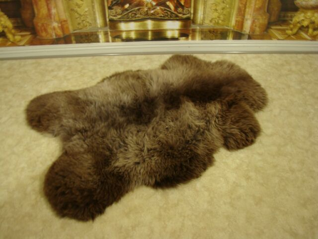Lammfell beige-braun