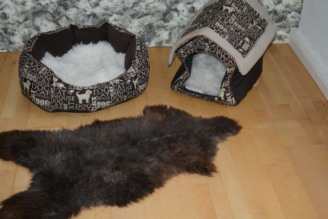 Tierbett Hundebett Kleine Heidschnucke Tricoloure
