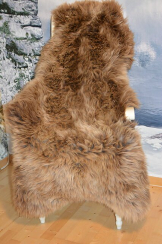 Öko Lammfell Gigant Beige Point Übergröße XXXL Unikat
