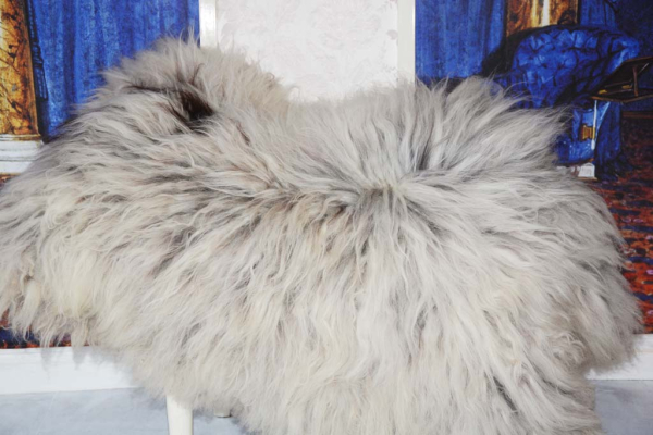 Schaffell Merino XXXL Traumfänger – Öko-Naturfell Unikat für die Gelenktherapie