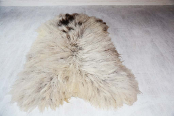 Schaffell Merino XXXL Traumfänger – Öko-Naturfell Unikat für die Gelenktherapie