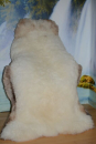 Öko Lammfell Gigant XXL Beige – Übergroßes Naturfell Unikat 160cm